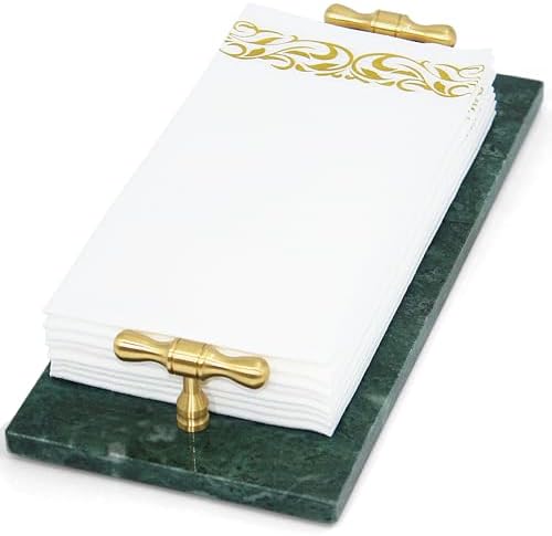 Stylish Marble Towel Holder for Bathroom Kitchen More Green