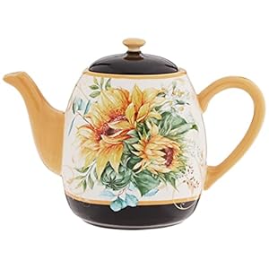   Certified-International-Sunflower-Fields-40-oz-Teapot-Multi-Colored