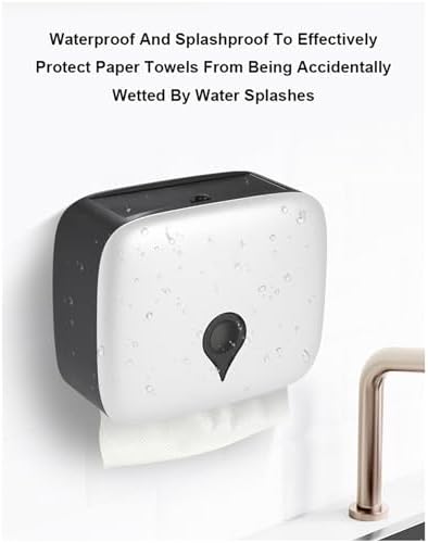 Compact Wall-Mounted Paper Towel Dispenser