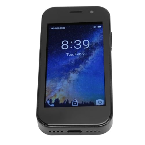 Entsperrtes Smartphone, 3G-Handy mit 3-Zoll-Bildschirm, 4-MP-Frontkamera und 6-MP-Kamera auf der Rückseite, 2 GB RAM und 16 GB ROM, 2000-mAh-Lithiumbatterie (Black) – Bild 3