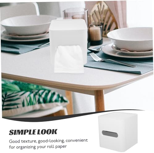 Square Plastic Tissue Holder Cube