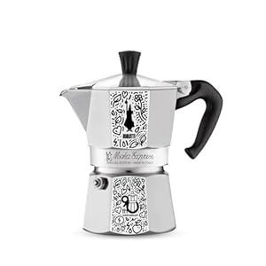   BIALETTI--Moka-Express-90th-Birthday-Silver