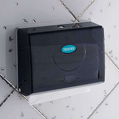 Professional Black Wall-Mounted Paper Towel Dispenser