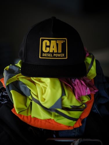 Caterpillar Mens Diesel Power Flat Bill Cap