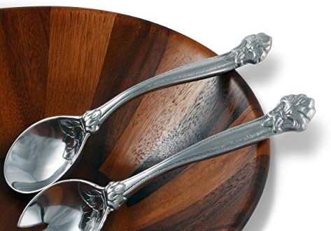 Arthur Court Aluminum Fleur-De-Lis Serving Set
