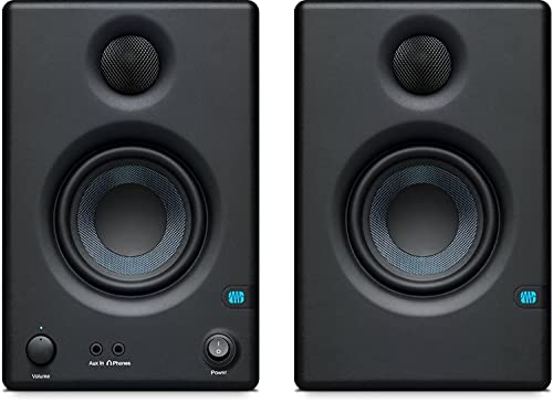 PreSonus Eris E3.5, Enceintes de Monitoring Studio, Paire, 3.5 « , 2 Voies, Multimédia Haute Définition - Les Beatles, Paul McCartney, John Lennon, RIngo Starr, George Harrison PreSonus Eris E3.5, Enceintes de Monitoring Studio, Paire, 3.5 ", 2 Voies, Multimédia Haute Définition