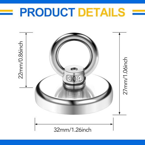 Strong Reliable Magnetic Hooks