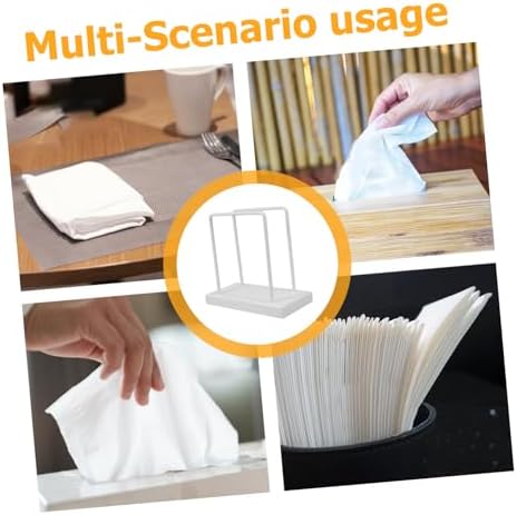 Homoyoyo Napkin Dispenser Stylish Wood Stand for Kitchen Dining Tables