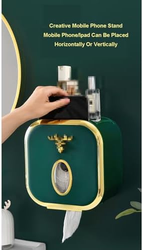 Wall-Mounted Toilet Paper Holder