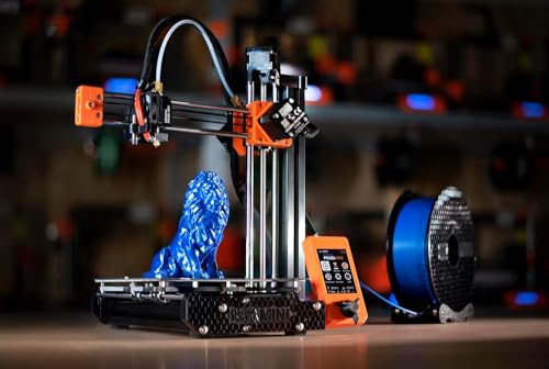 Original Prusa Mini+ Anfängerfreundliches 3D-Drucker-DYI-Kit, Filament-Sensor enthalten, Spaß beim Zusammenbauen, abnehmbare Druckblätter, Filamentprobe enthalten, Druckgröße 17,8 x 17,8 x 17,8 cm. – Bild 6