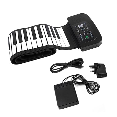 clavier électronique piano Clavier Électronique Pliable À 88 Touches En Silicone Flexible Et Pliable Avec Pédale De Sustain - Les Beatles, Paul McCartney, John Lennon, RIngo Starr, George Harrison clavier électronique piano Clavier Électronique Pliable À 88 Touches En Silicone Flexible Et Pliable Avec Pédale De Sustain