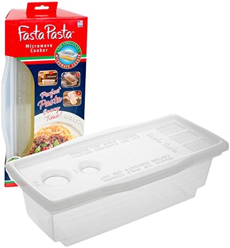 Fasta Pasta Microwave Cooker with Lid and Strainer 1