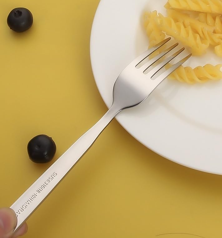 GOODJAYVEN 5 Piece Set of 316 Stainless Steel Forks