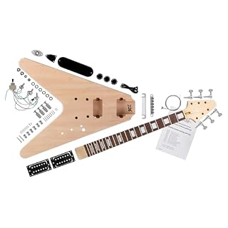 Rocktile Guitare electrique kit FV Style - Les Beatles, Paul McCartney, John Lennon, RIngo Starr, George Harrison