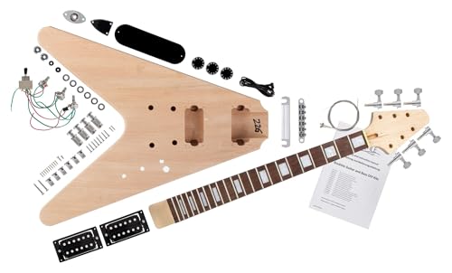 Rocktile Guitare electrique kit FV Style - Les Beatles, Paul McCartney, John Lennon, RIngo Starr, George Harrison Rocktile Guitare electrique kit FV Style