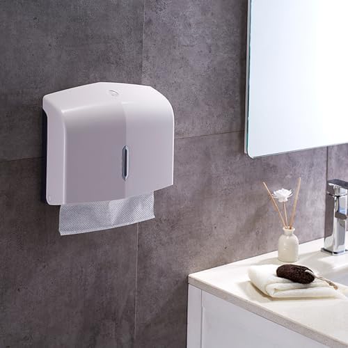 Elegant Wall-Mounted Commercial Towel Holder with Lock for Restrooms