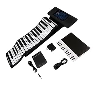 clavier électronique piano Piano À 88 Touches À Double Haut-parleur Clavier Électronique Pour Débutant Adulte Noir Anglais - Les Beatles, Paul McCartney, John Lennon, RIngo Starr, George Harrison