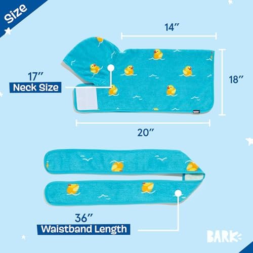 Barkbox Dog Bathrobe Fast Drying
