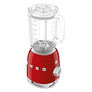 SMEG NEW Retro Countertop Blender (Red) SMEG NEW Retro Countertop Blender Red