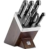 ZWILLING 36133 000 0 7 piece Self sharpening Knife Block Set Wooden Block Knife and Scissors made of Special Stainless SteelPlastic Handle Gourmet