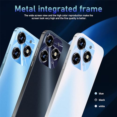 MTGud Smartphone Tagesangebot, 5,0 Zoll IPS Display, 16GB ROM, 128GB, erweiterbar, Android-Smartphone, Dual-SIM-Handy, 3000 mAh Akku für, Einfaches Mobiltelefon (SPark10Pro-Black) – Bild 5