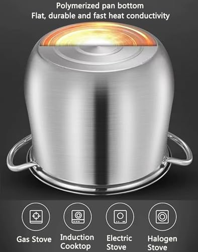 Efficient Steam Flavor-Preserved Stainless Steel Steamer
