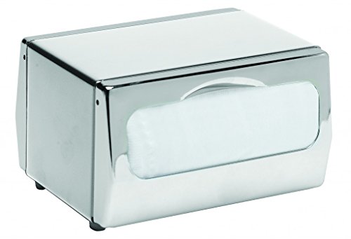 San Jamar H4001XC Chrome FullFold Table-Top Napkin Dispenser - Start Dealing with Queries