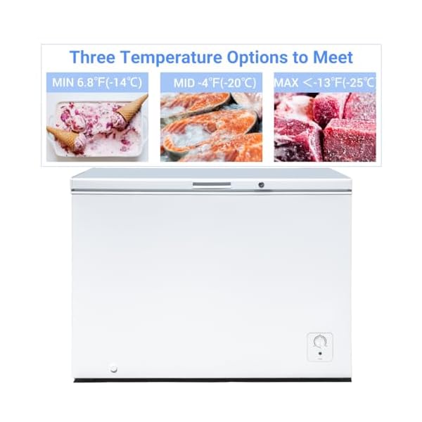   Smad-Chest-Freezer-10-Cu-Ft-Large-Deep-Freezer-with-Lock-and-3-Removable-Basket-Adjustable-Thermostat-Low-Noise-Garage-Ready-Chest-Freezer-for-Home-Kitchen-and-Basement-White
