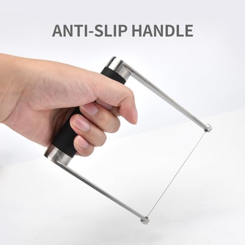 Guowall Stainless Steel Cheese Slicer with Wine Opener Set of 10