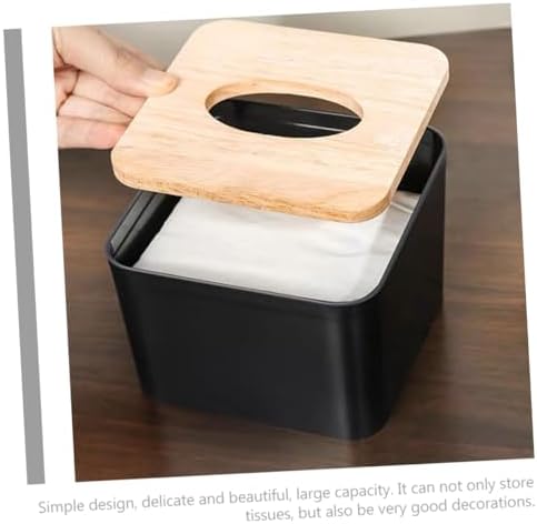 Holibanna Tissue Box Decorative Napkin Organizer