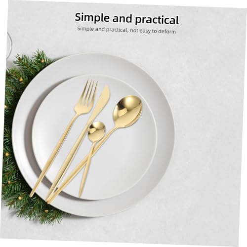 Luxury Gold Plated Dinnerware Set