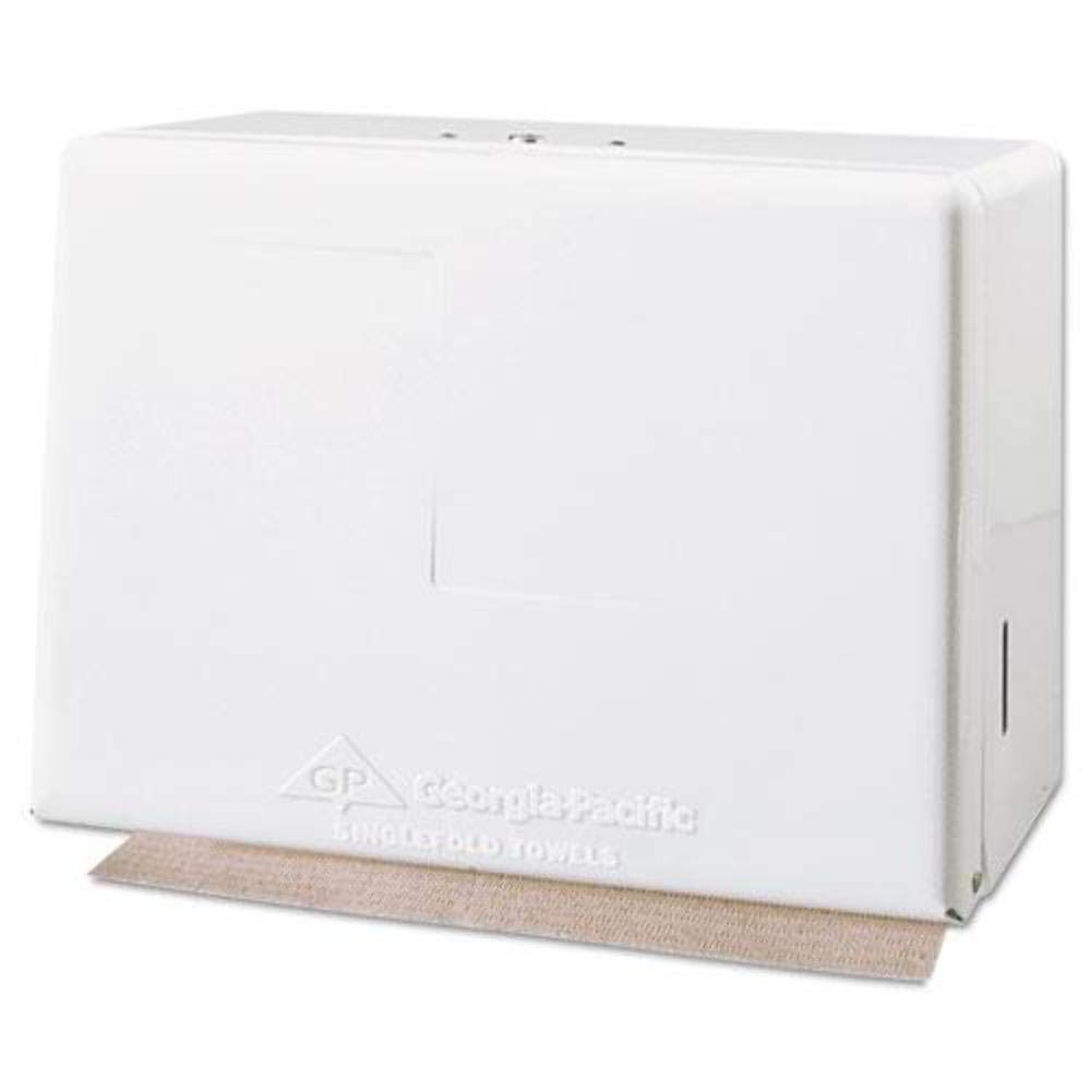 Georgia-Pacific GPC567-01 Dispenser White Steel Commercial Towel Dispenser