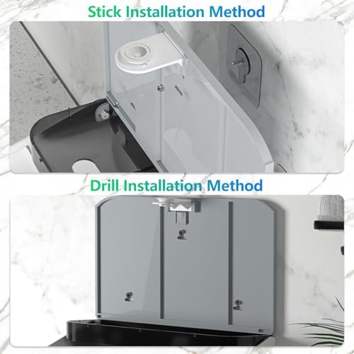 Compact Multi-fold Wall-Mounted Clinical Hand Towel Dispenser