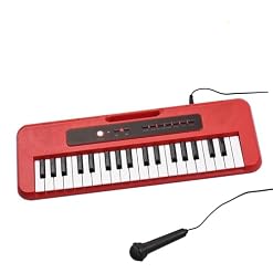 Débutants Clavier Électronique Piano électronique 37 touches avec mini microphone clavier multifonction portable cadeaux musicaux - Les Beatles, Paul McCartney, John Lennon, RIngo Starr, George Harrison