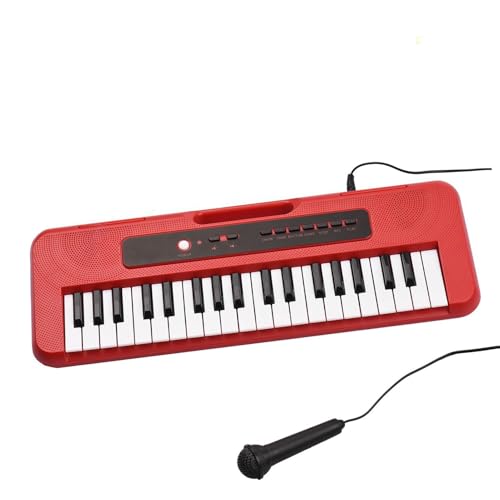 Débutants Clavier Électronique Piano électronique 37 touches avec mini microphone clavier multifonction portable cadeaux musicaux - Les Beatles, Paul McCartney, John Lennon, RIngo Starr, George Harrison Débutants Clavier Électronique Piano électronique 37 touches avec mini microphone clavier multifonction portable cadeaux musicaux