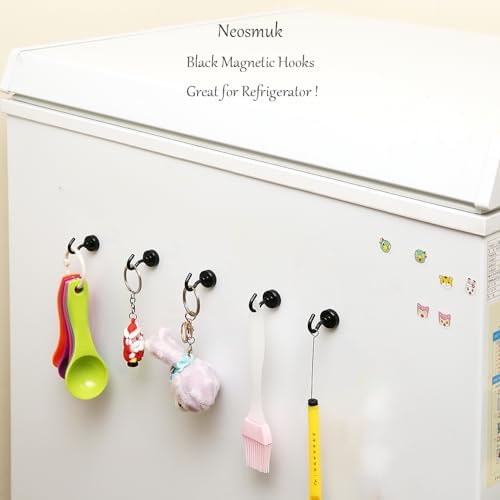 Neosmuk Magnetic Hooks Black 32lb