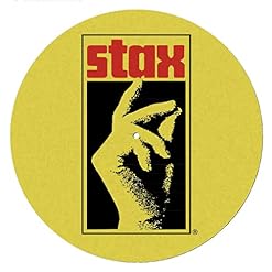 Pyramid International STAX Tapis de tourne-disque pour mixage, griffoir DJ et écoute à la maison (motif logo) – Produit officiel - Les Beatles, Paul McCartney, John Lennon, RIngo Starr, George Harrison