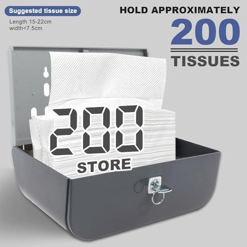 Commercial Paper Towel Dispenser Wall Mount Gray
