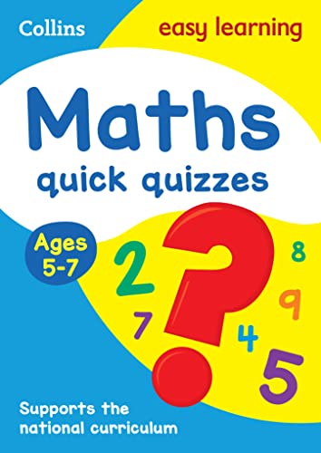 MATHS QUICK QUIZZES_EASY LEARN: Ideal for home learning (Collins Easy Learning KS1)