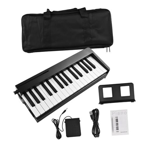 Clavier De Piano Numérique Pliable À 61 Touches Avec Écran LCD Et Support De Musique/pédale De Sustain Pour Débutants - Les Beatles, Paul McCartney, John Lennon, RIngo Starr, George Harrison Clavier De Piano Numérique Pliable À 61 Touches Avec Écran LCD Et Support De Musique/pédale De Sustain Pour Débutants