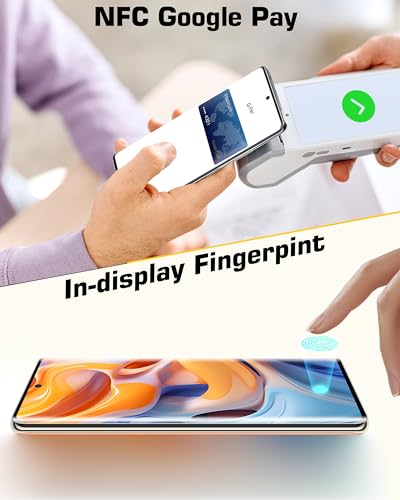 Ulefone Note 17 Pro Smartphone Ohne Vertrag, 24GB RAM + 256GB ROM Handy, 108MP + 32MP Kamera mit 6.78 Zoll Bildschirm, 5050mAh Akku, Android 13 Smartphone, Dual-SIM 4G/OTG/Face ID/GPS-Weiß – Bild 8