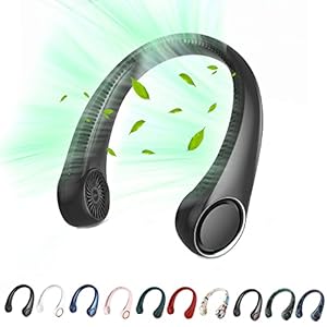 Portable Neck Fan, Hands Free Blade...
