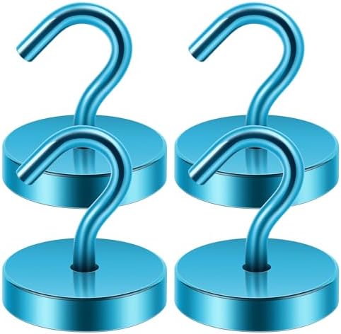 Sturdy 120LB Magnetic Hooks for Small Spaces