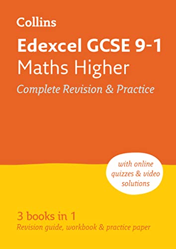 Edexcel GCSE 9-1 Maths Higher All-in-One Complete Revision and Practice: Ideal for the 2025 and 2026 exams (Collins GCSE Grade 9-1 Revision)