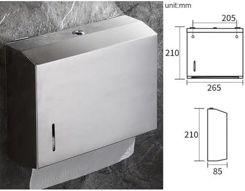 FETGKNBM2Commercial Stainless Steel Paper Towel Dispenser Wall Mount