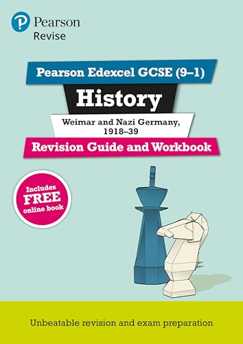 Pearson REVISE Edexcel GCSE History Weimar and Nazi Germany, 1918-39 Revision Guide and Workbook incl. online revision and quizzes - for 2025 and 2026 exams