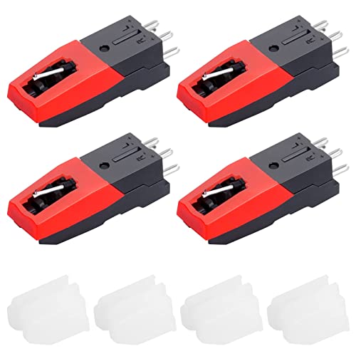 4 Pcs Aiguilles Tourne Disque, Cartouche de Tourne-disque pour la plupart des Tourne-disques, Aiguille Diamant Tourne Peut Remplacer l’aiguille Ancienne/Endommagée, Aiguilles de Stylet de Remplacement - Les Beatles, Paul McCartney, John Lennon, RIngo Starr, George Harrison 4 Pcs Aiguilles Tourne Disque, Cartouche de Tourne-disque pour la plupart des Tourne-disques, Aiguille Diamant Tourne Peut Remplacer l’aiguille Ancienne/Endommagée, Aiguilles de Stylet de Remplacement