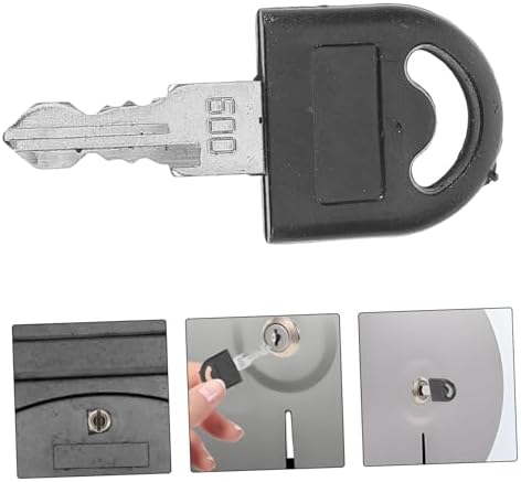 Stainless Steel Toilet Paper Dispenser Key with Ergonomic Design