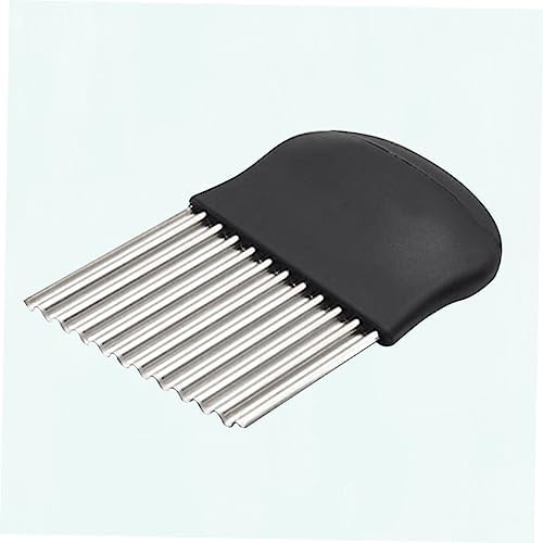 Stainless Steel Wave Potato Slicer for Easy Fun Cooking