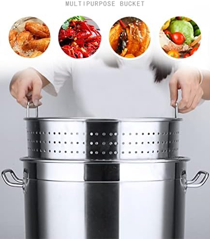 Sturdy Stainless Steel Seafood Boil Basket